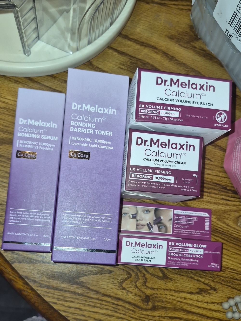 Dr Melaxin Calcium Volume Firming Cream & Skincare Set - 6 Pc Set Nwt